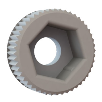 G29RN147N 29RN147N MICROPLASTICS RND HEX PRESS-LOC